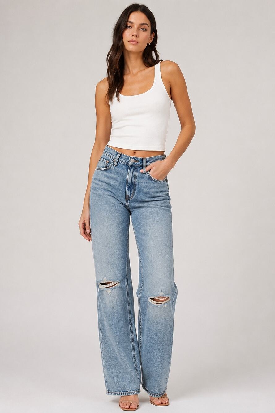 Aritzia Denim Forum The Joni High Rise Loose 29L Jeans – Size 32